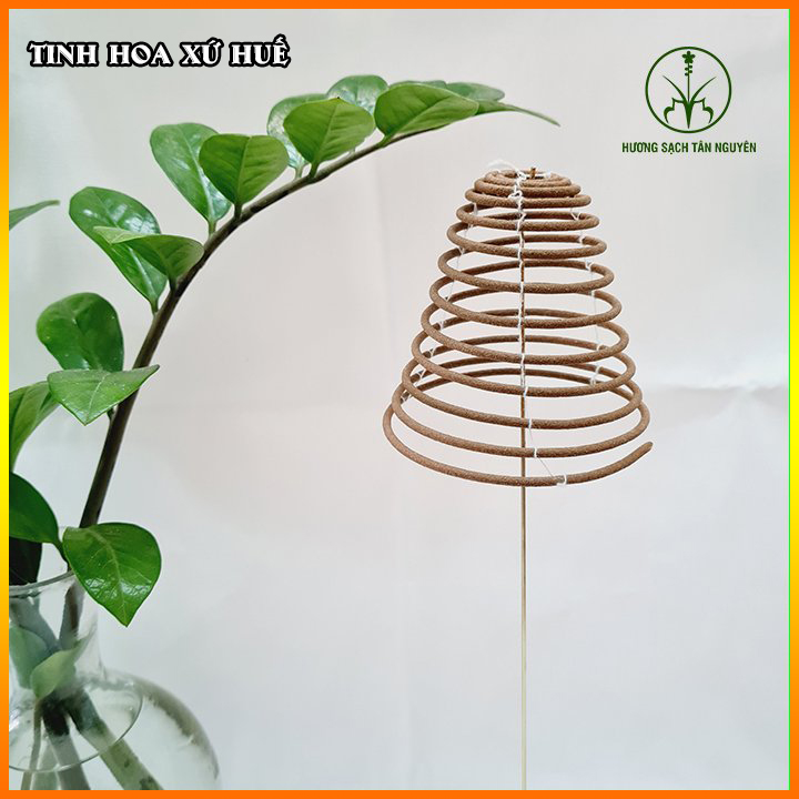 Cây cắm hương trầm Tân Nguyên, cây cắm nhang, cây cắm nhang khoanh bằng kim loại