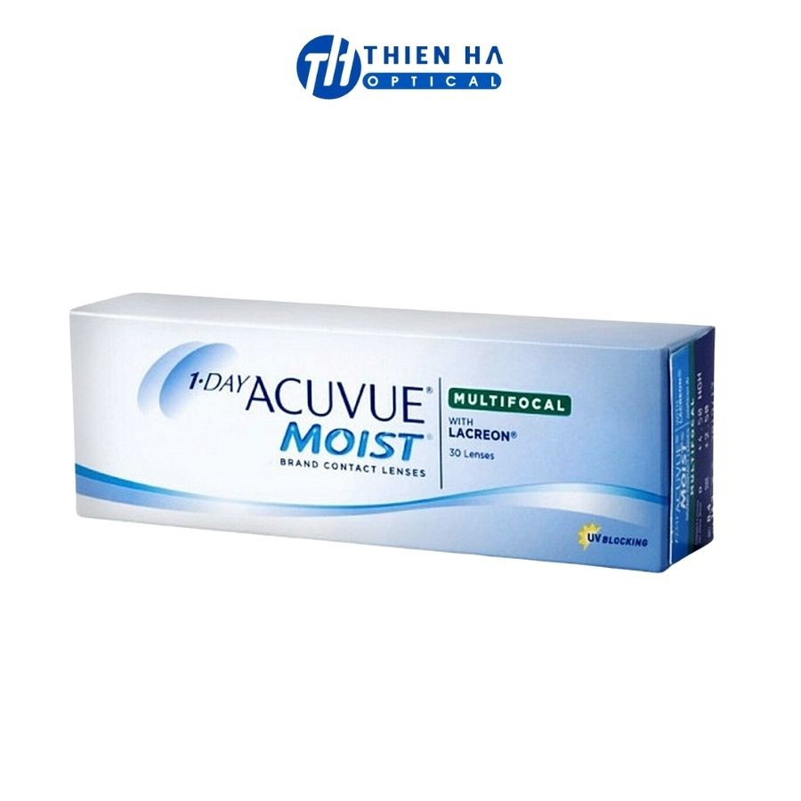 Kính áp tròng 1 ngày không màu cận thị Thiên Hà Optical ACUVUE - Mỹ độ ẩm cao,kháng khuẩn chống uv an toàn cận đến -12độ