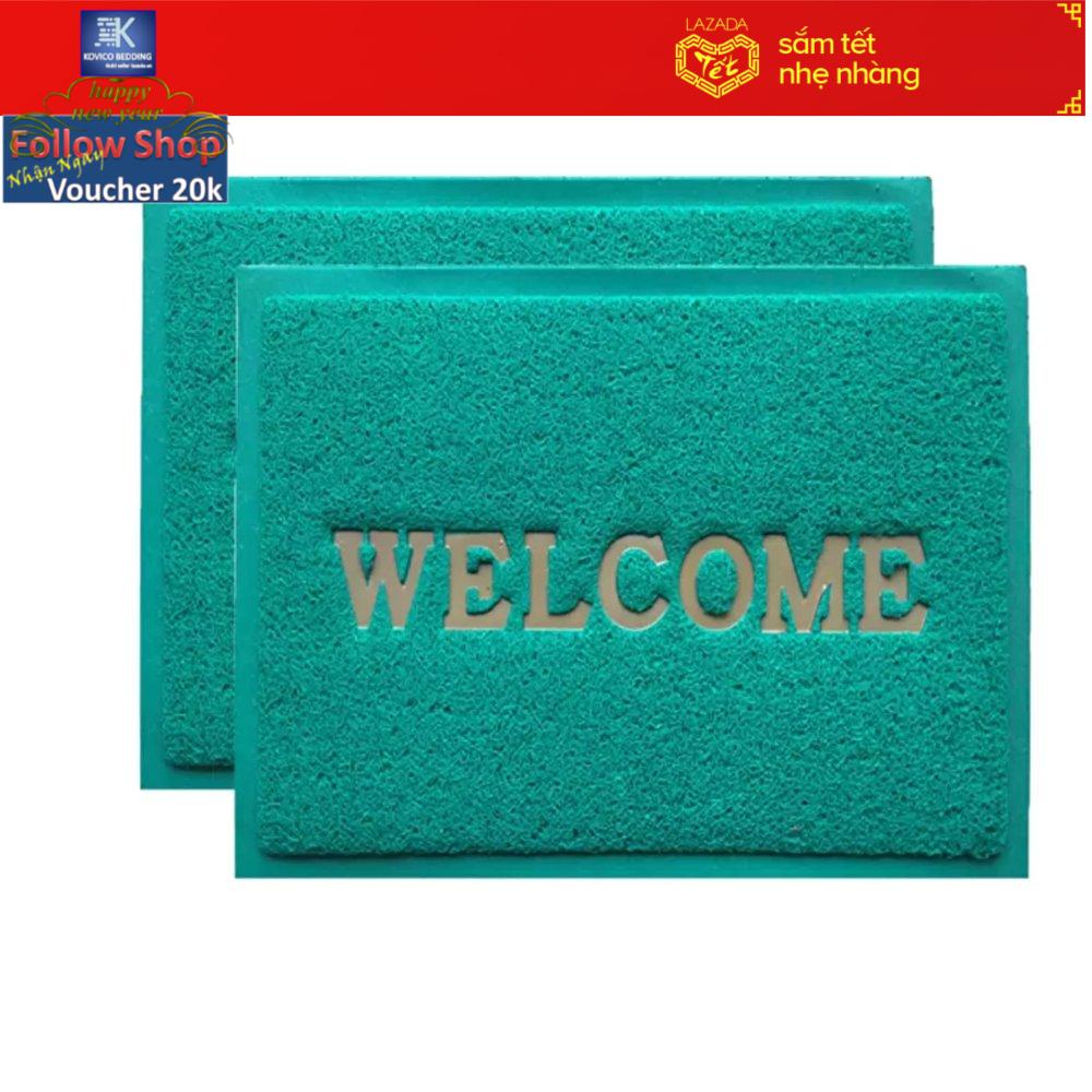 Combo 2 thảm Welcome 40*60