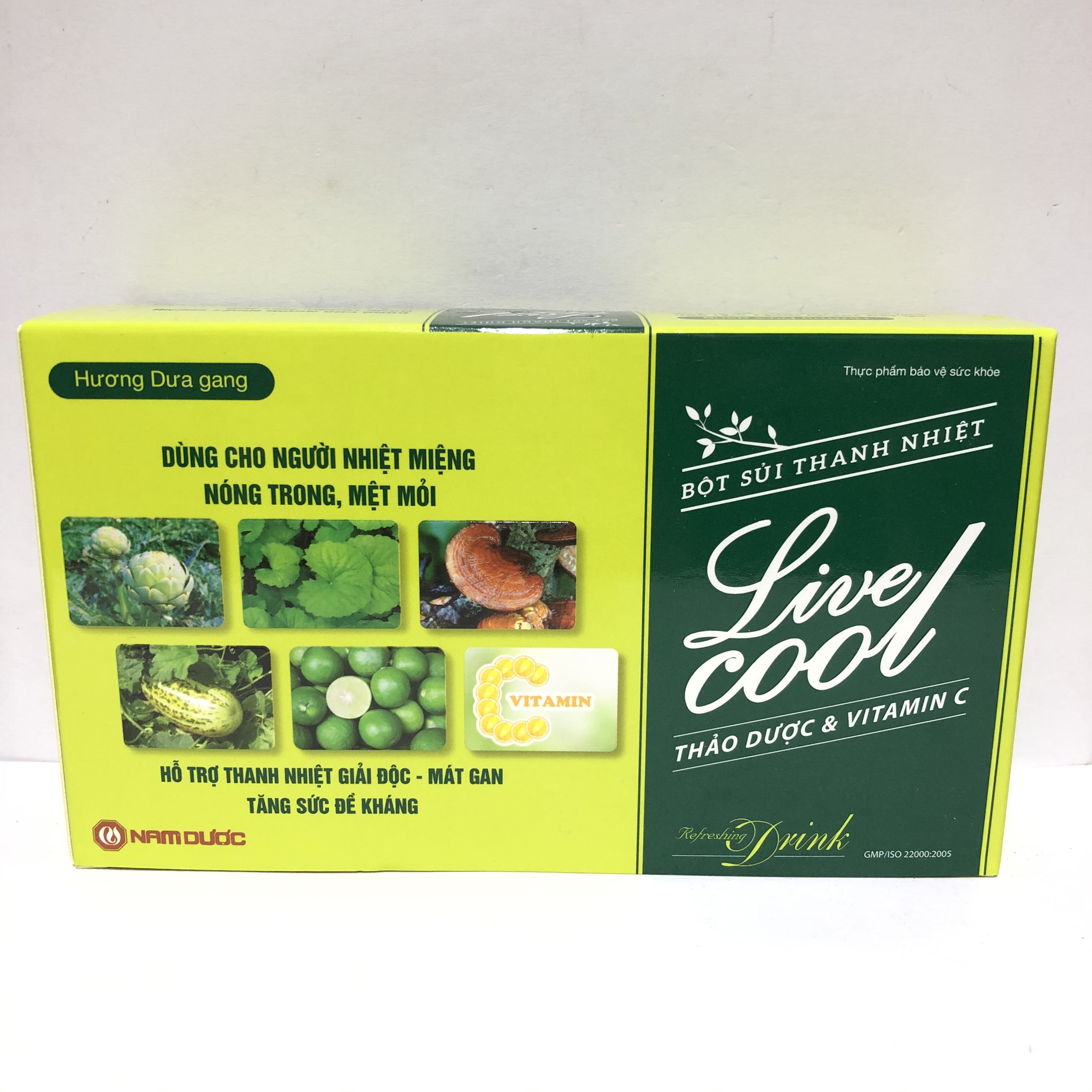 Bột sủi thanh nhiệt Livecool hộp 10 gói