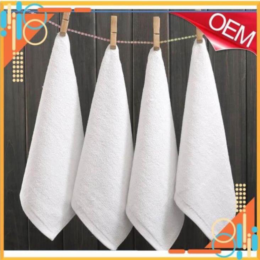 Khăn trắng nhỏ kích thước dài 20x20 cm Khăn tay nhỏ đa năng - KHA001