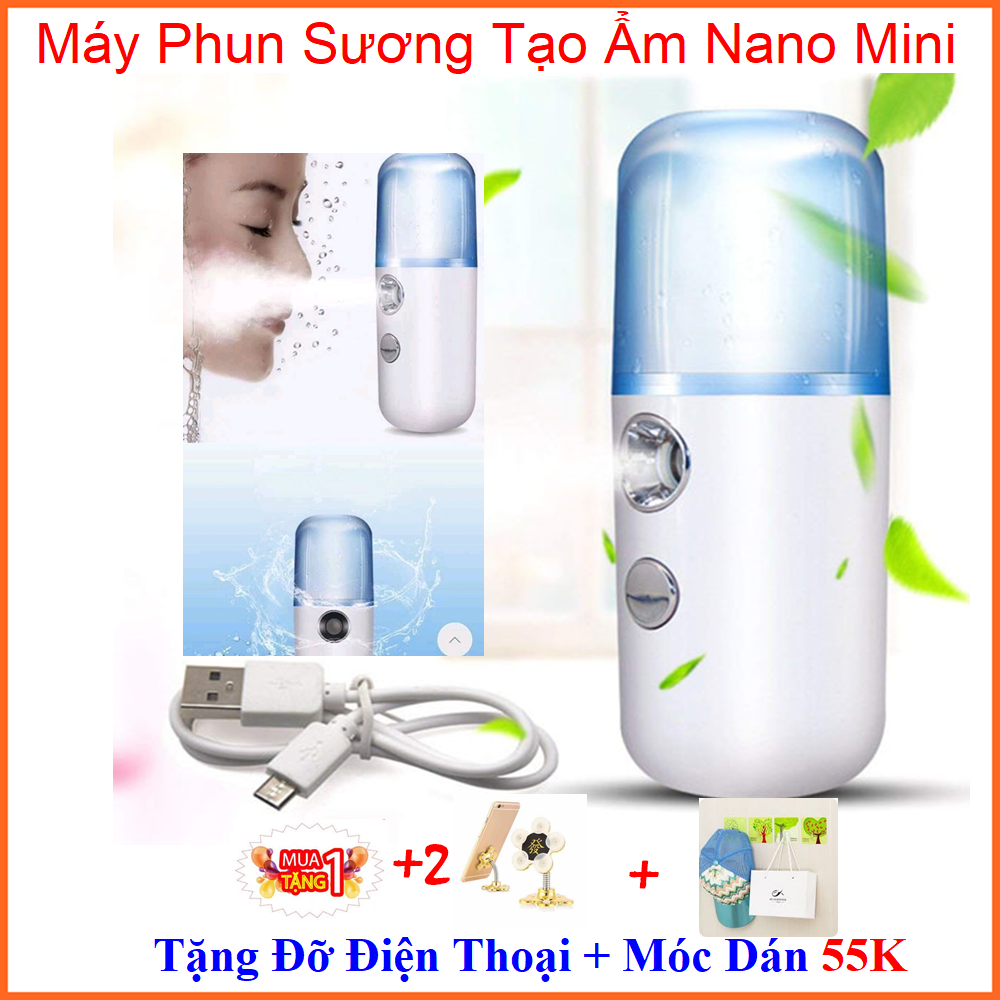 Máy phun sương tạo ẩm nano mini