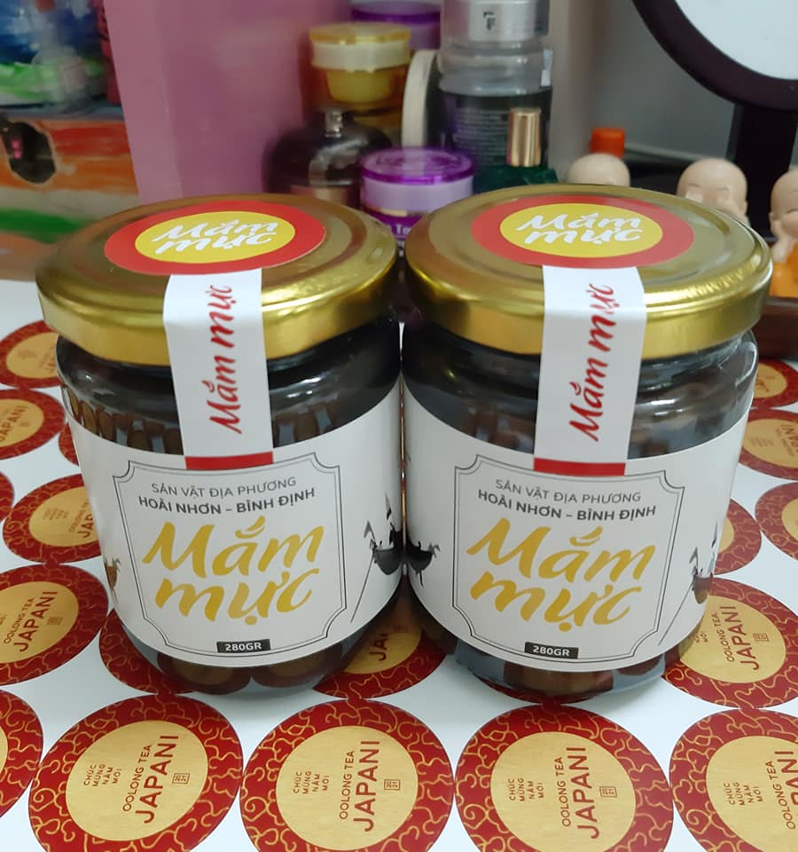 [HCM]COMBO 2HỦ MẮM MỰC ĐẶC SẢN XỨ NẪU BÌNH ĐỊNH (280GR×2)