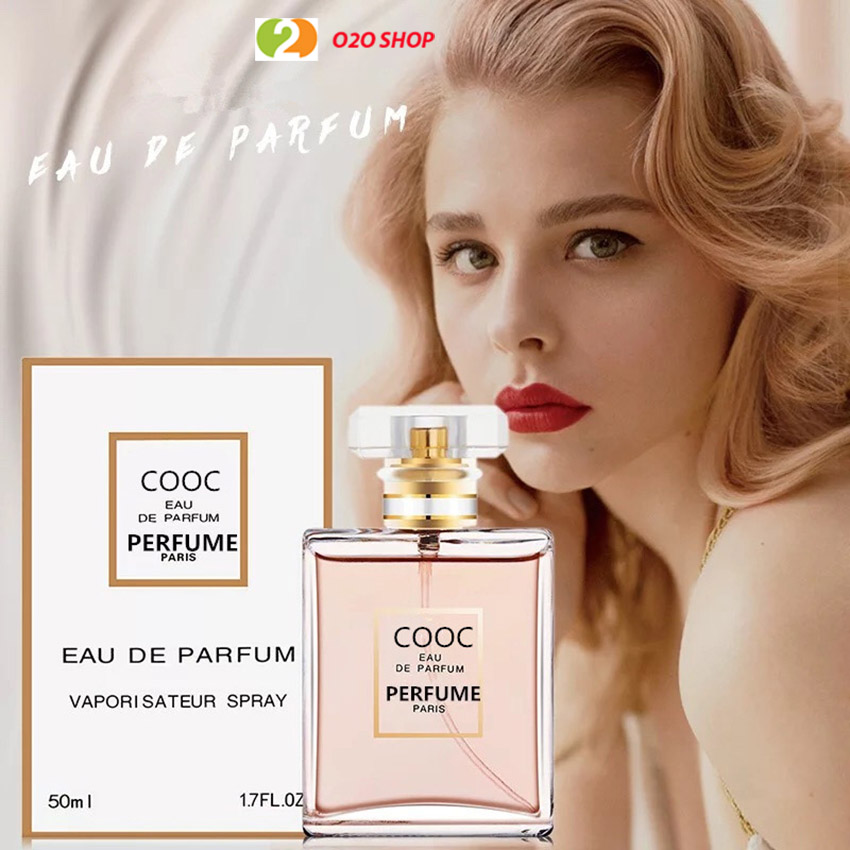 Nước Hoa Dành Cho Nữ COOC Loại 50ml Loại Bán Chạy Và Yêu Thích Năm 2021 COCO Siliya - Nước Hoa Nhũ Chảy - Thương Hiệu Của Pháp - O2O Shop