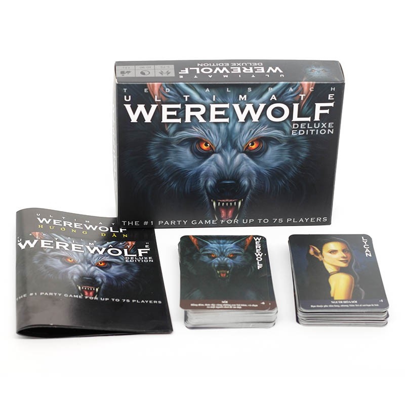 ❄☒ Bộ bài ma sói ultimate việt hóa ma sói werewolf 78 lá bài tiếng việt