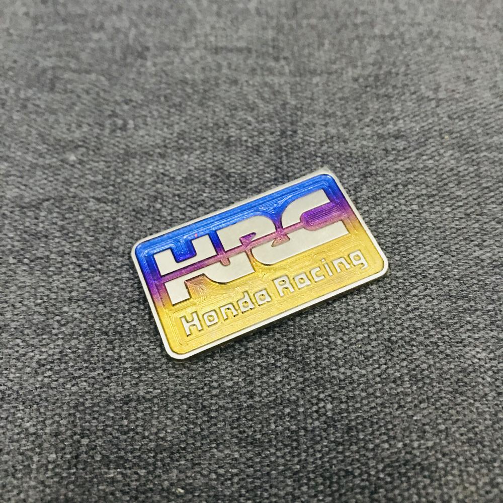 Tem titan logo hrc tem trang trí logo titan decal titan mini trang trí xe cao cấp