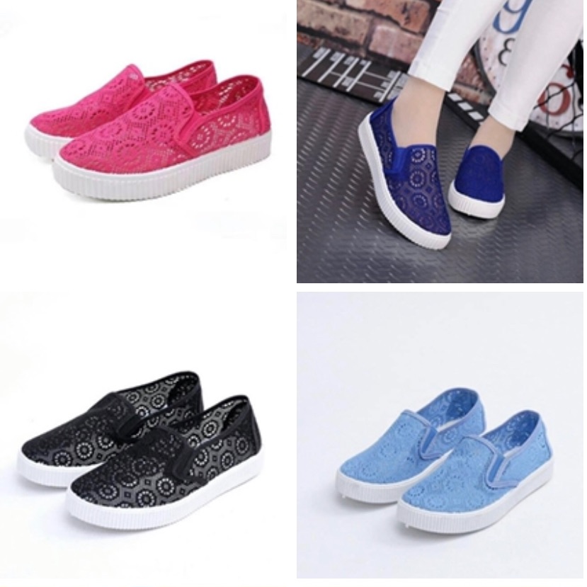 Giày lười nữ mùa hè