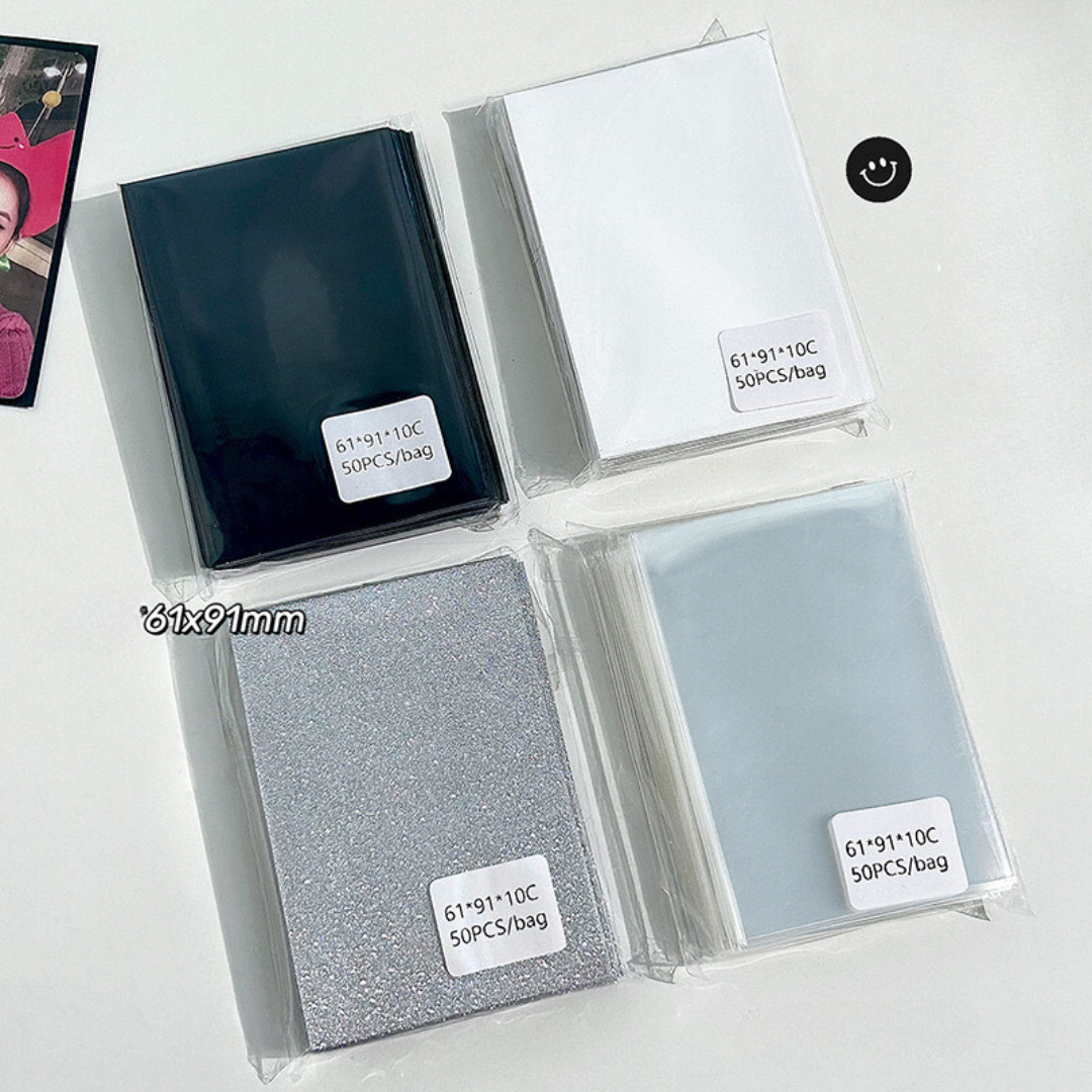 Sleeve bọc card thẻ bài card thần tượng kpop sưu tầm lomo card-đựng thẻ bài, postcard, photocard idol, anime, yugioh