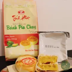 [HCM]Bánh Pía Lớn Thuần Chay Tính Phát Túi 350g (4 cái/Túi) - Đặc sản Sóc Trăng đảm bảo an toàn vệ sinh thực phẩm