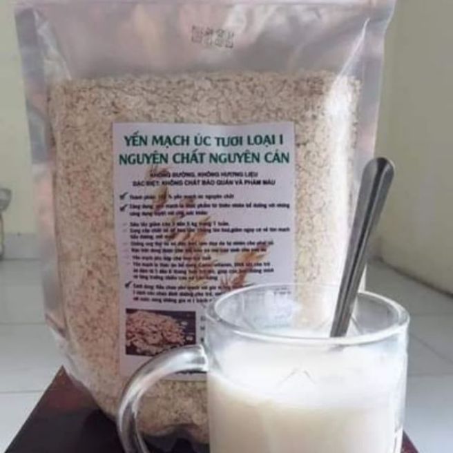 500g Yến mạch Úc tươi nguyên hạt giảm cân