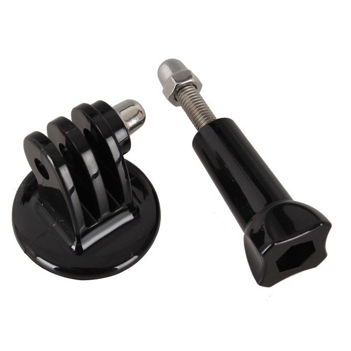 Mount chuyển đổi từ ngàm GoPro Hero sang chuẩn ốc chân máy ảnh tripod 1/4 Cái + Ốc Vít Vặn
