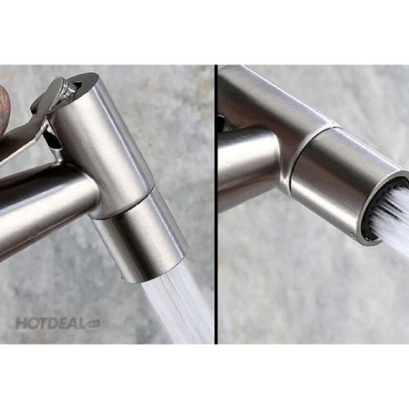 Đầu vòi xịt vệ sinh inox 304