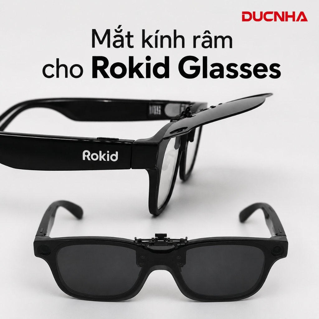 Tròng kính râm chắn nắng cho kính Rokid AI Glasses