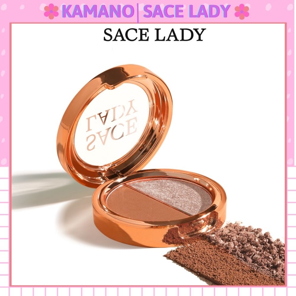 Phấn mắt nhũ sace lady 4g hai màu tự nhiên shop kamano mã pm6