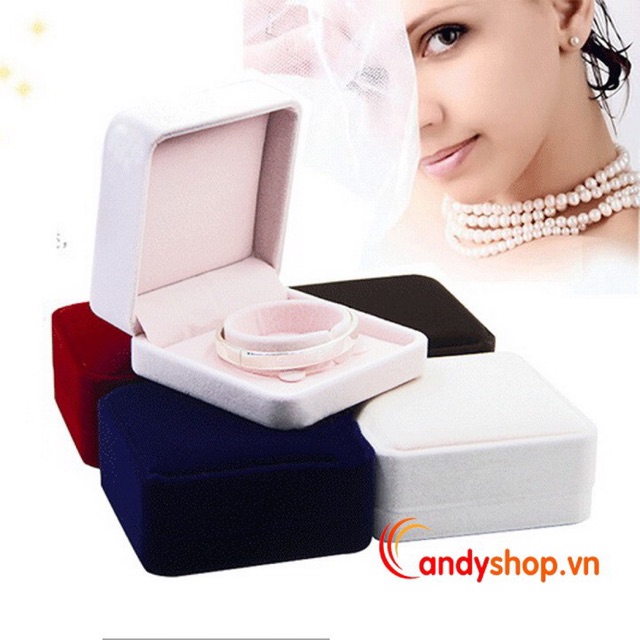 Hộp đựng vòng tay vải nhung V5 Candyshop88