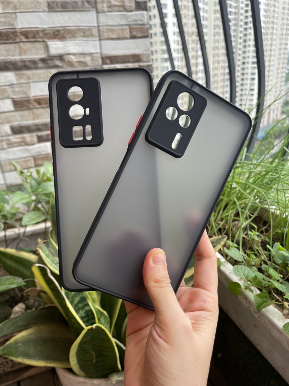 Ốp lưng cho xiaomi redmi k60, k60 pro, k60e nhám viền màu che camera