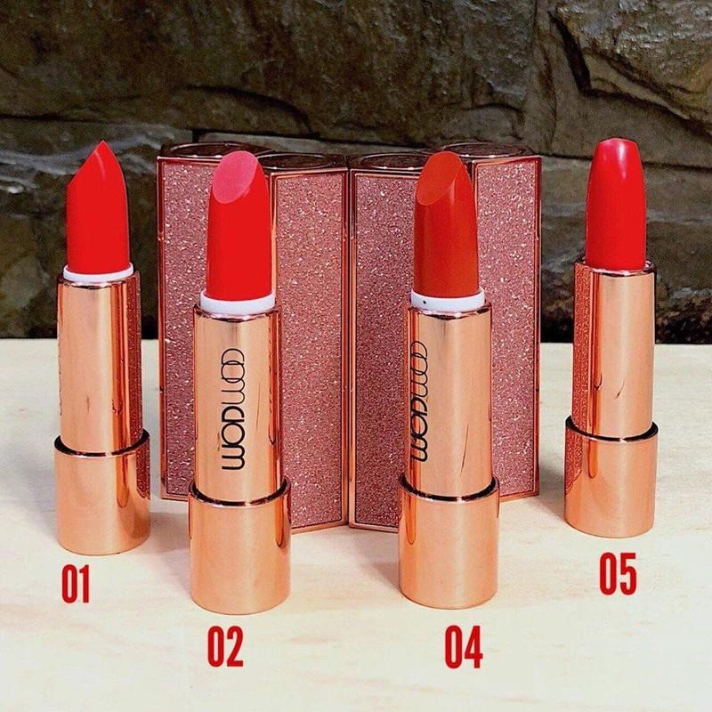 [HCM]Son lì WodWod Star Hollow Lipstick vỏ kim tuyến siêu sang  full màu