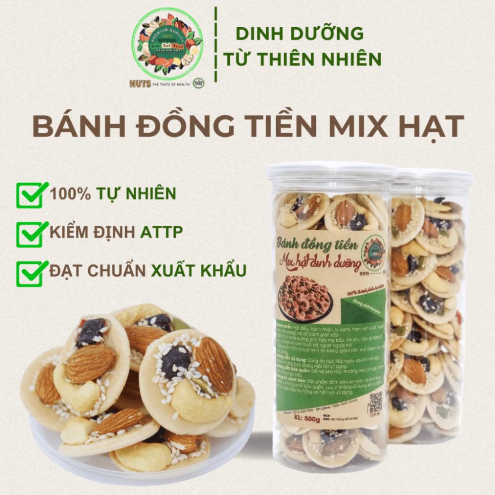 Bánh mix hạt ta healthy food - bánh thuyền hạt dinh dưỡng tốt cho sức khỏe là món ăn vặt healthy giàu dinh dưỡng