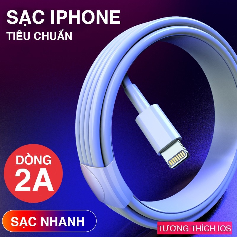 [HÀNG CHÍNH HÃNG]Cáp Sạc Siêu Nhanh Các Dòng iPad , iphone 6,6S,7,8Plus/XR,XS Max -hàng zin