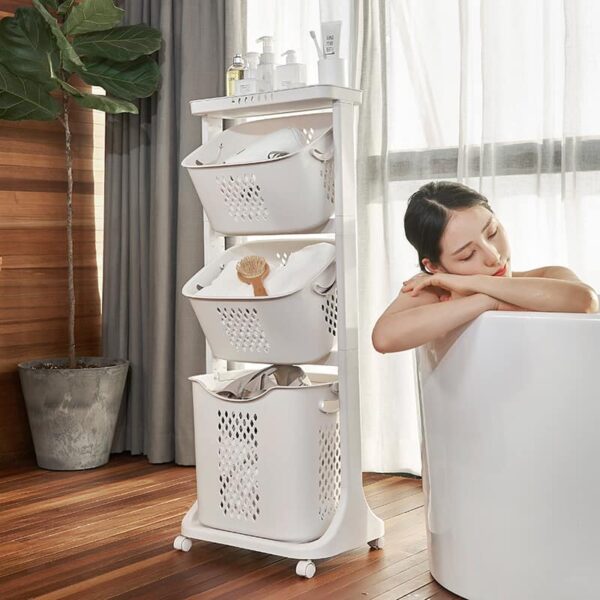 Kệ nhựa 3 tầng đựng đồ việt nhật