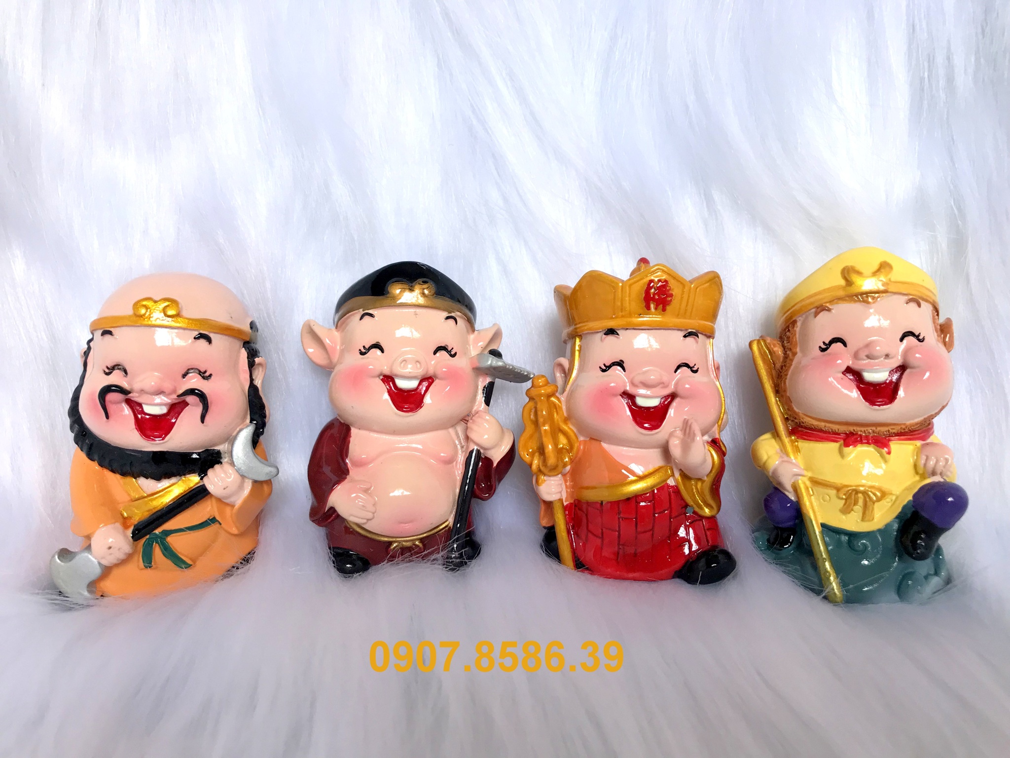 Full Set bộ 4 tượng thầy trò đương tăng ( Tây Du Ký )