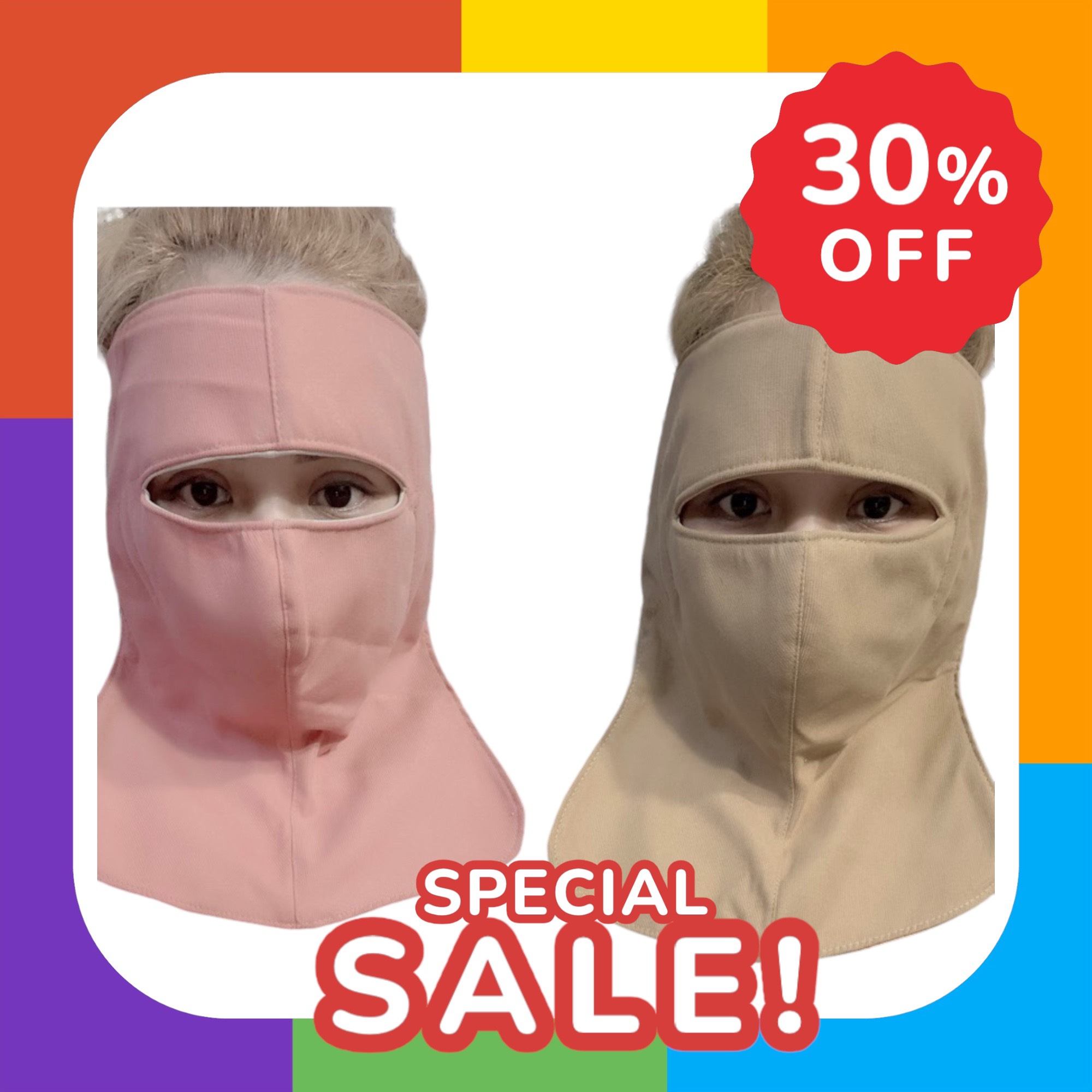 Khẩu trang YẾM CHE TRÁN CỔ DÁN GÁY dày dặn chống nắng tốt Kim Yến Mẹ Và Bé