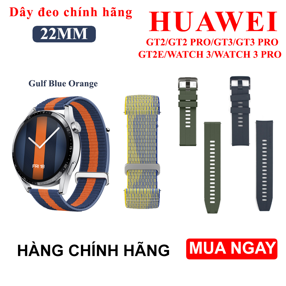 Dây đeo huawei easy fit 2 huawei watch gt4/gt3/gt3 pro/watch 3/watch 3 pro - hàng chính hãng