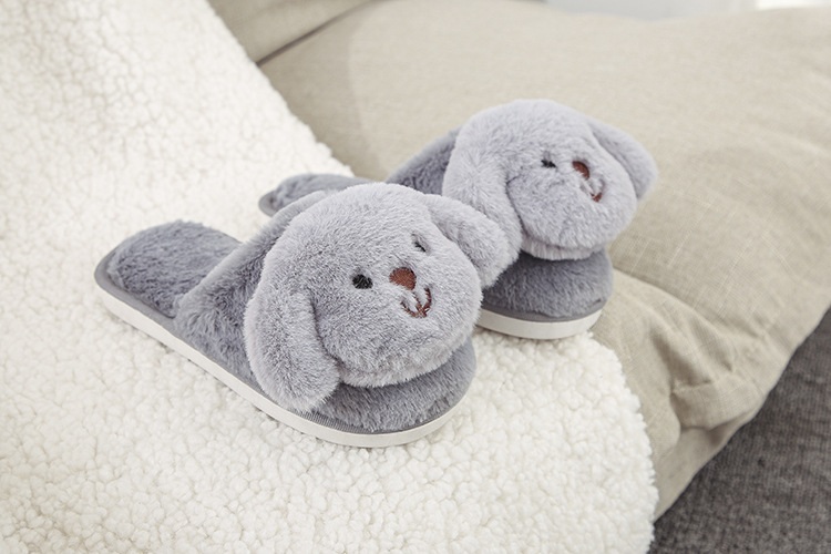 [CHẤT LƯỢNG_CÓ TRỢ SHIP]  Dép lông chó con bít mũi có size cho mẹ và bé cao cấp, dẻo mềm, êm chân SC022