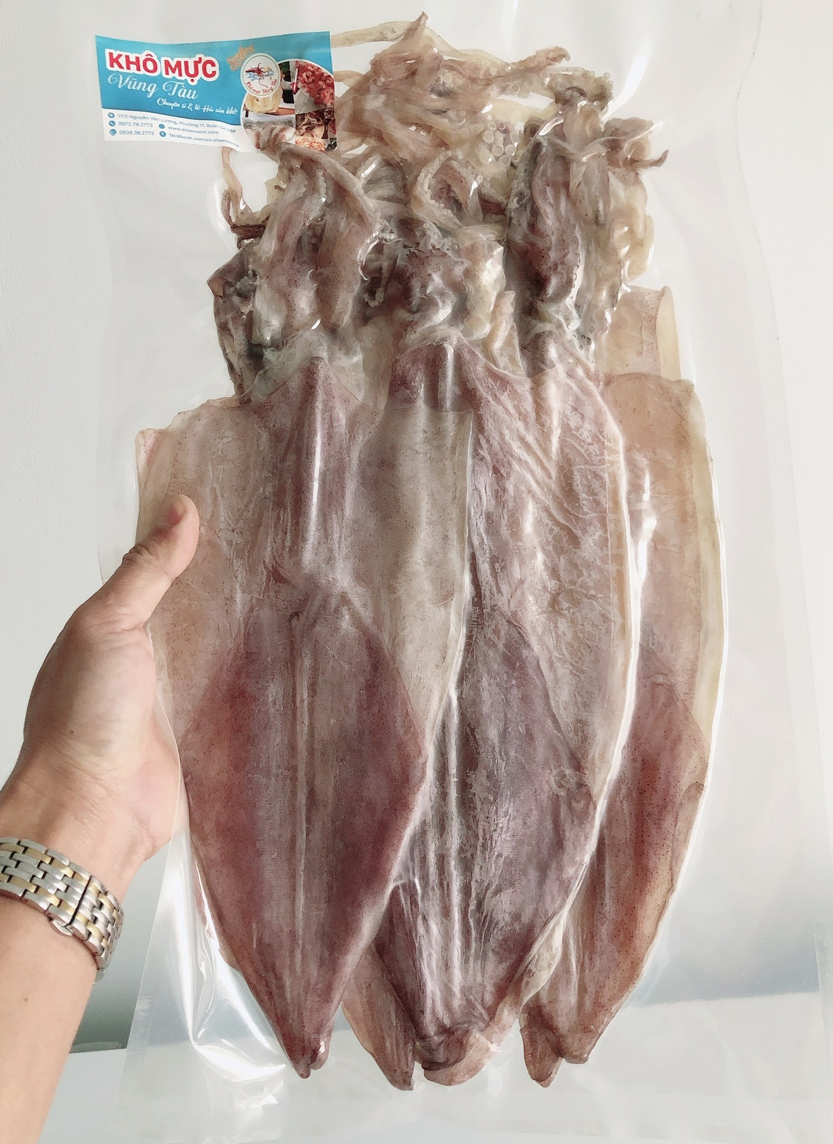 [HCM]KHÔ MỰC - Size SS - Hạng đặc biệt - chuẩn - dày - ngọt - 8-10con/kg