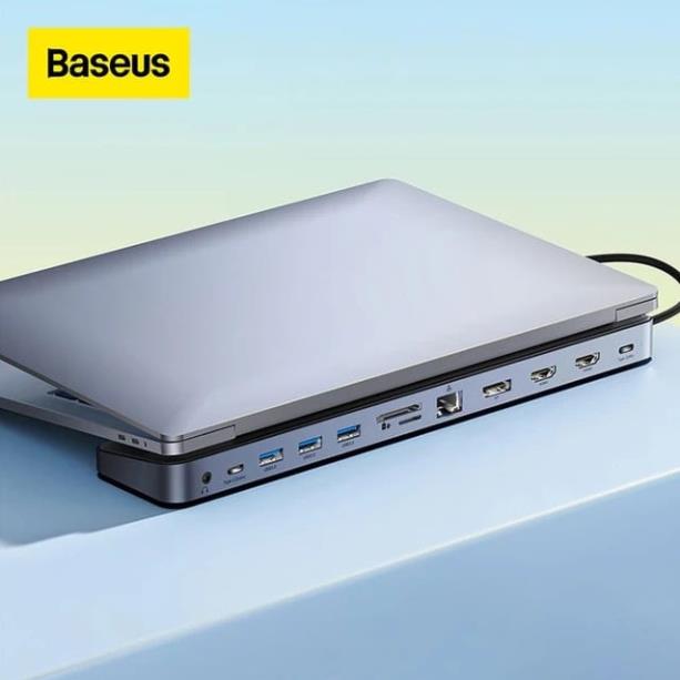 Hub Mở Rộng Đa Năng Baseus EliteJoy Gen2 11-Port Type-C HUB Adapter Cho Laptop Macbook iPad Pro