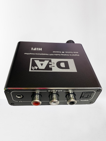 Bộ chuyển đổi âm thanh (tặng cáp optical) HIFI 2 chiều (optical) - audio AV , có núm điều chỉnh âm lượng mẫu mới
