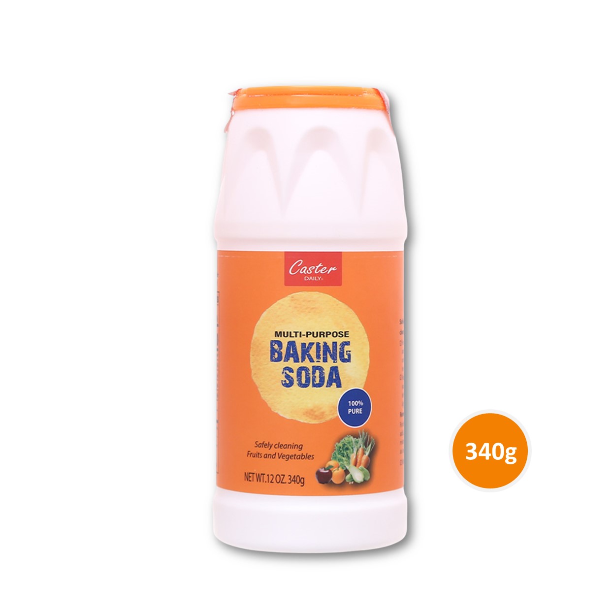 Bột Baking Soda Caster Daily chuyên rửa rau củ - Dạng Chai - nhập khẩu Đức
