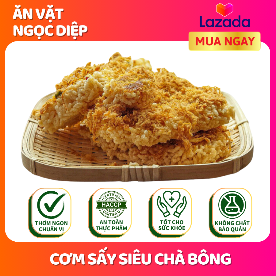 Cơm sấy siêu chà bông - tân lộc phát