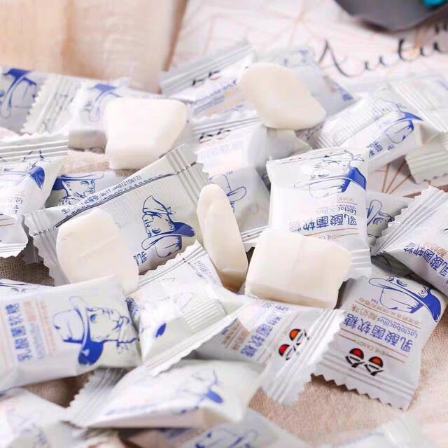 [Hoàn tiền 10%] 🍬 Kẹo sữa chua màu trắng NỘI ĐỊA Đài Loan gói 360gr - Hàng Mới đang HOT