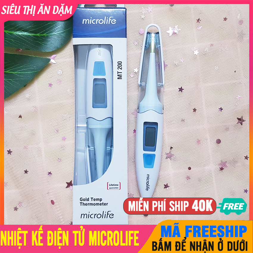 Nhiệt Kế Điện Tử Đo Nhiệt Độ MICROLIFE MT200 Đầu Mềm, Đo Nách, Miệng,Tai, Hậu Môn - Đo Nhanh, Chính Xác - Máy Đo Nhiệt Độ Cho Bé, Cặp Nhiệt Độ, Kẹp Nhiệt Độ - sieu thi an dam - Nhiet ke dien tu Microlife - 4719003070021