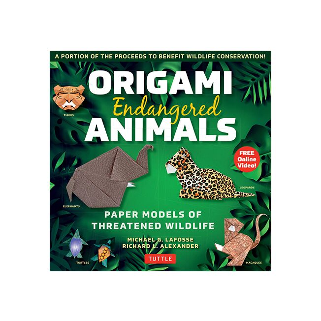 Origami Endangered Animals Kit Origami Endangered Animals Kit