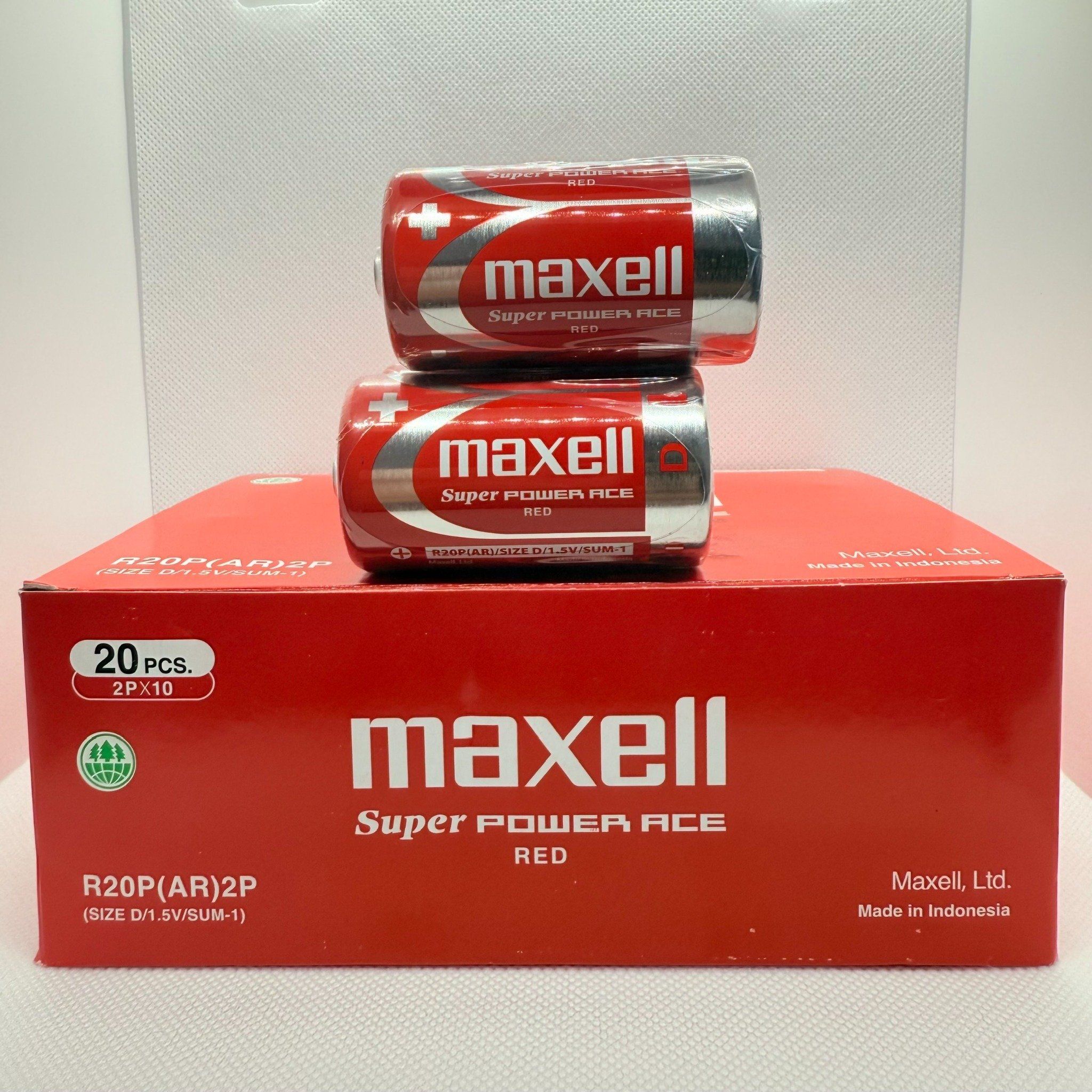 THÙNG 10 HỘP PIN ĐẠI (R20) MAXELL. PIN BẾP GAS, ĐỒ ĐIỆN TỬ V.V.. HÀNG CHÍNH HÃNG (200 VIÊN / THÙNG)