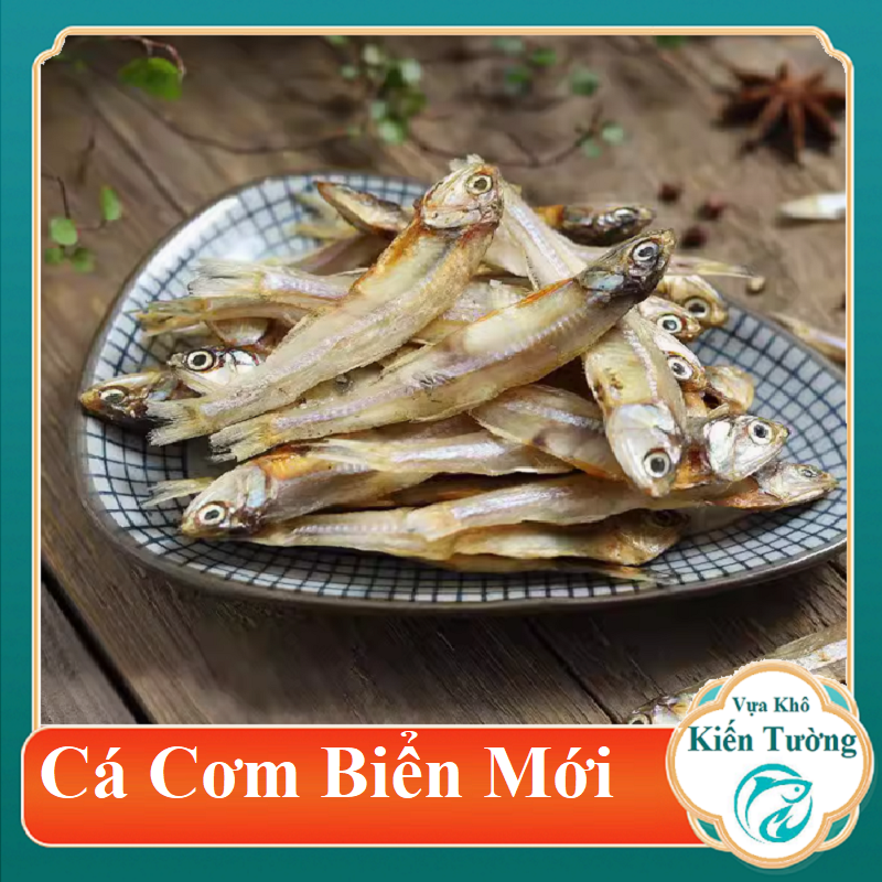1 kg KHÔ CÁ CƠM SỌC ĐEN GIÀU CANXI-DINH DƯỠNG- Vựa Khô Kiến Tường