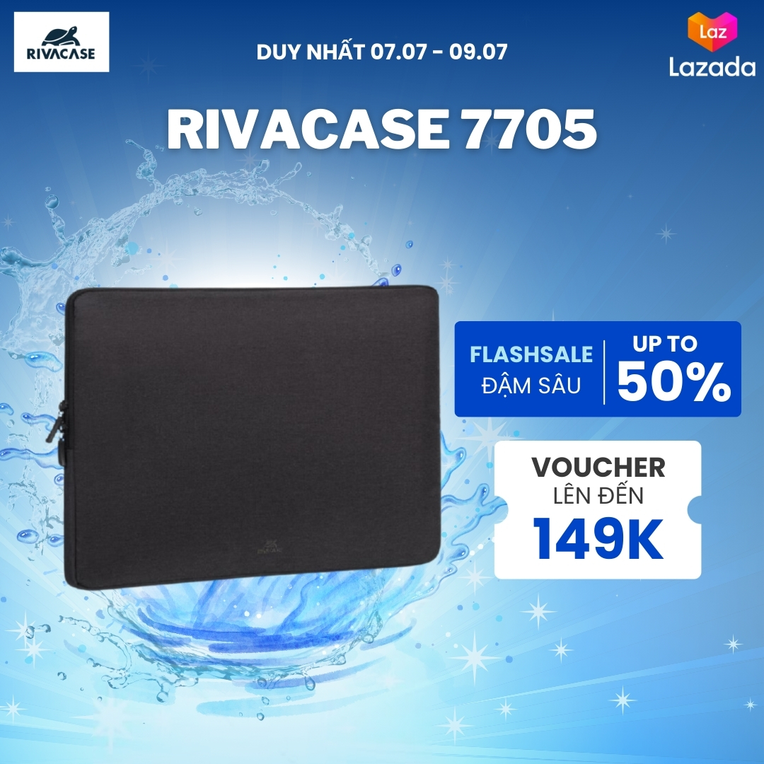 Túi chống sốc máy tính xách tay rivacase 7705 - hàng chính hãng