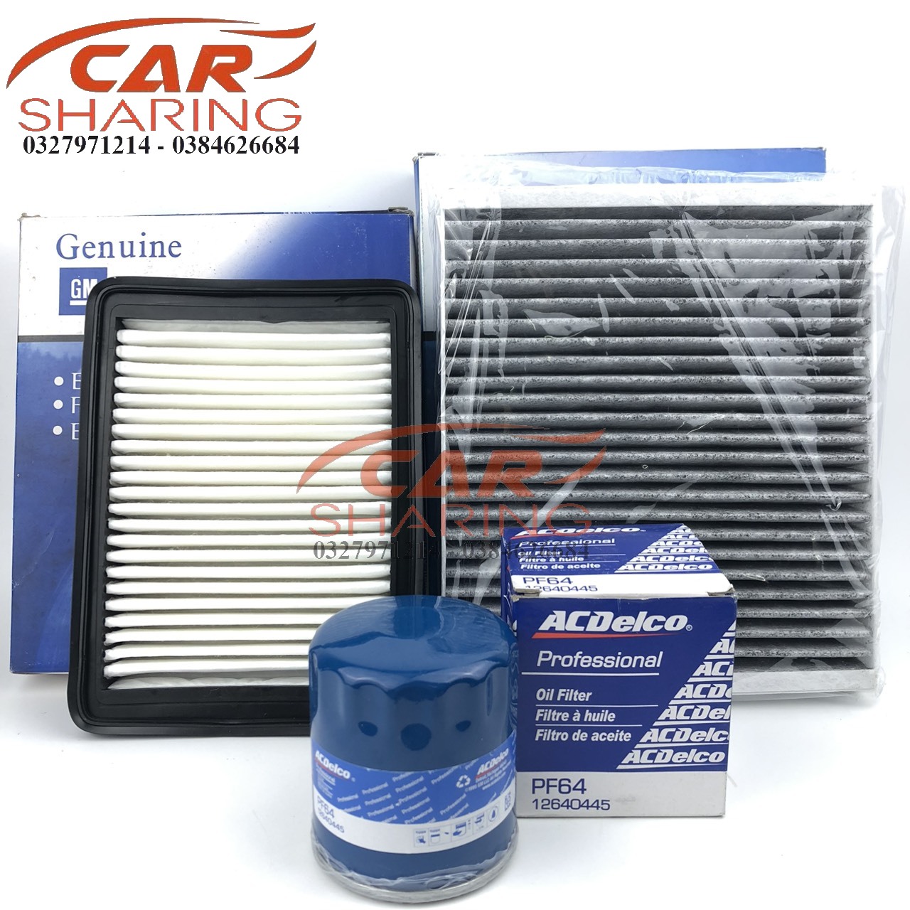 Combo vinfast Fadil Lọc gió động cơ - Lọc gió điều hòa - Lọc nhớt xe Vinfast Fadil