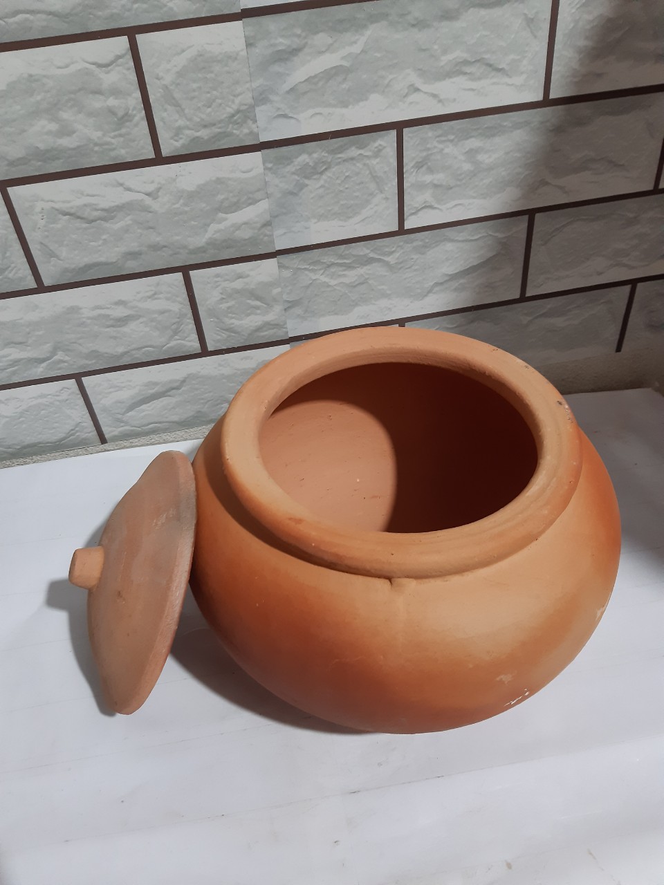 nồi đất nướng gà bụng 24 cm ( loại bé tí)