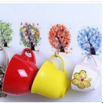 [Combo 2c] Móc Dán Tường 3D Siêu Dính Chịu Lực 10Kg, Nhiều Hình Xinh Xắn