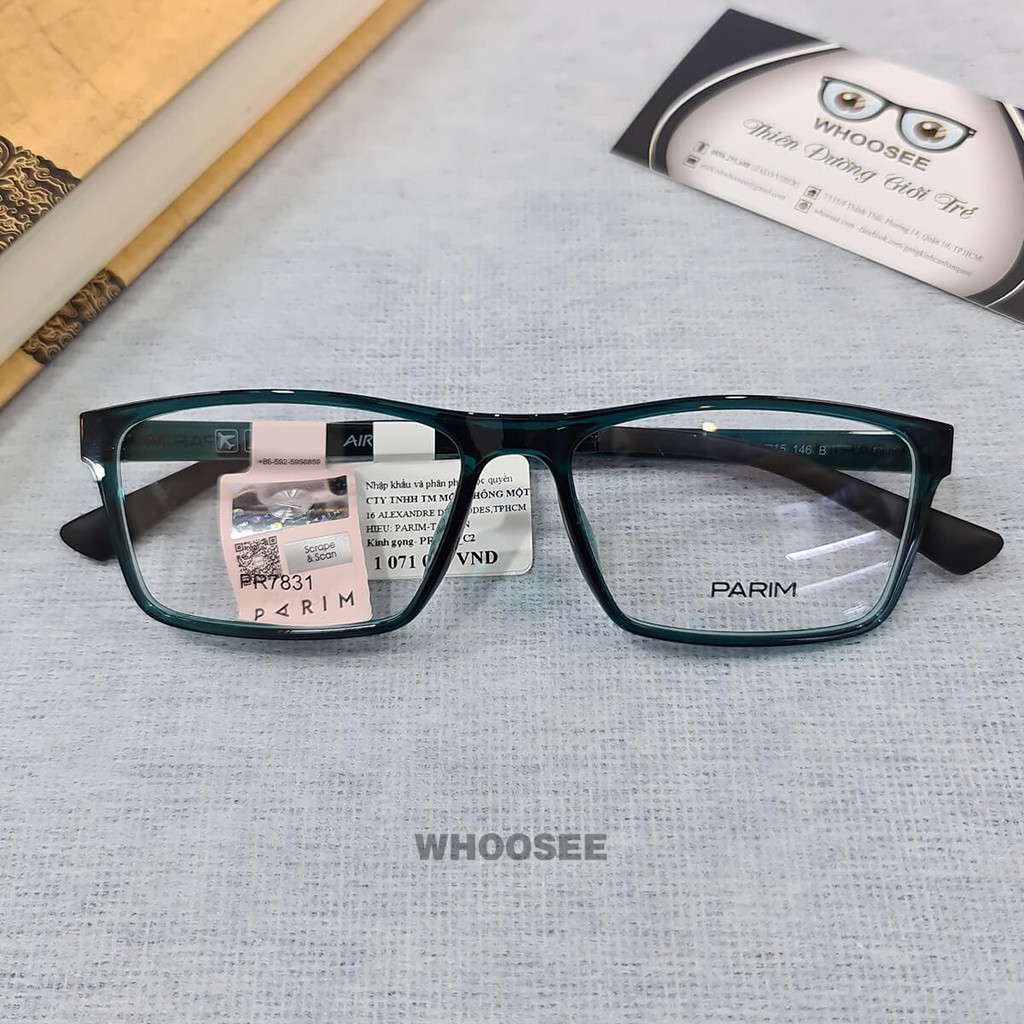 Gọng kính cận parim pr7831 c2 – unisex