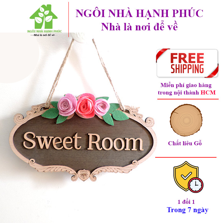 Bảng gỗ decor trang trí nhà cửa 🚀sweetroom🚀