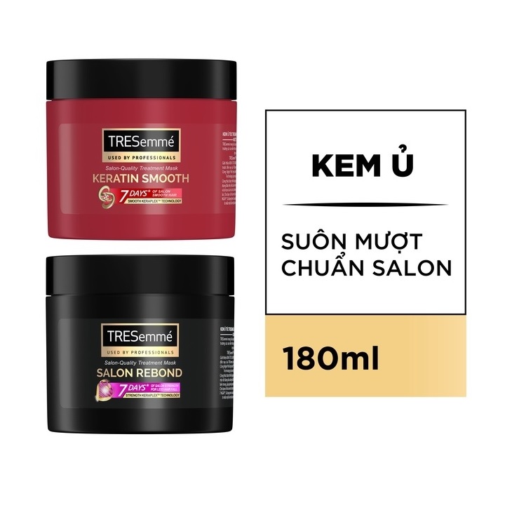 Kem Ủ TRESemmé Keratin Smooth Vào Nếp Suôn Mượt 180ml Thái Lan