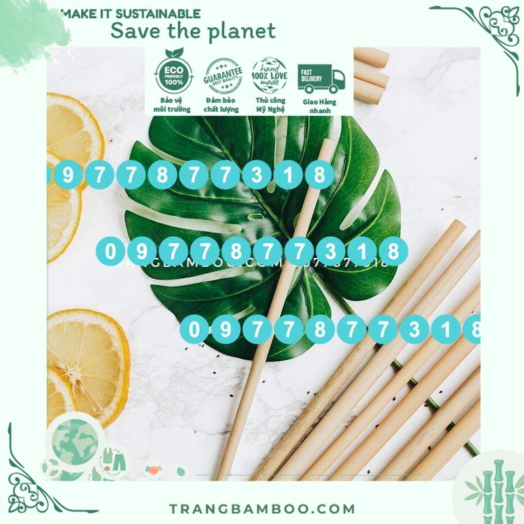 Ống hút tre thân thiện với môi trường Ống hút tre xuất khẩu, Bamboo Straws, The handicrafts, Cọ rửa xơ dừa