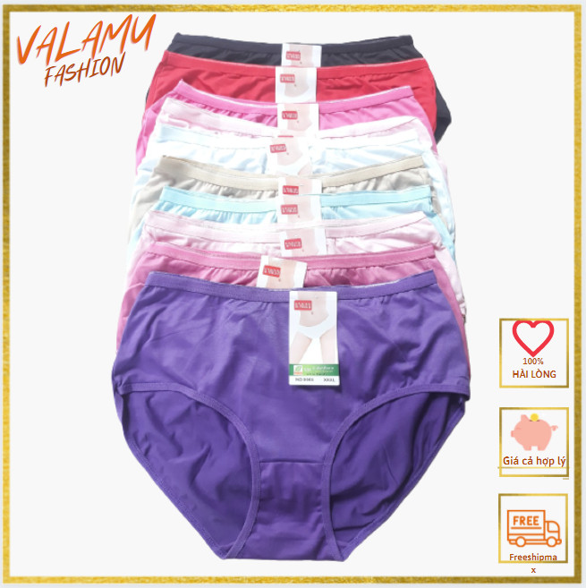 Quần Lót nữ cạp cao big size 3XL cho người béo mập Bà bầu bà gìa người già trung niên; valamu