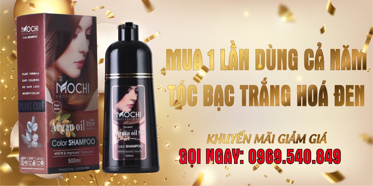 ( Giá hủy diệt) Dầu gội phủ bạc Mochi