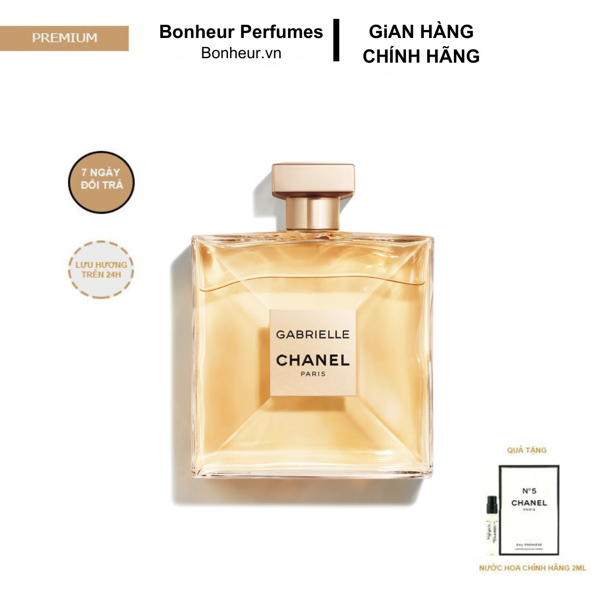 Nước hoa chính hãng, Nước hoa ChaneI Gabrielle 100ml, Lưu hương lâu