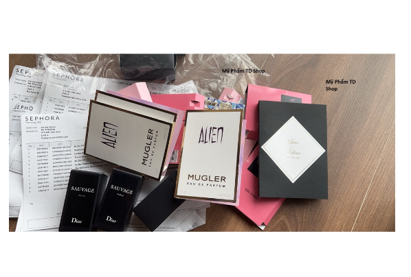 Nước hoa Vial Sample- Mẫu thử các hương nước hoa danh tiếng